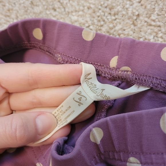 Matilda Jane Kids Polka Dot Ruffle Pants Size 4 - Picture 3 of 5